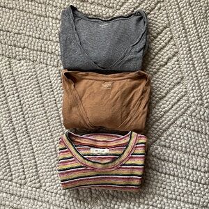 3-pack Madewell tees - medium
